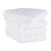 Solid White Windowpane Terry Dishtowel 4 Piece Image 1