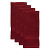 Solid Wine Waffle Terry Dishtowel (Set Of 4) Image 2