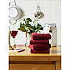 Solid Wine Waffle Terry Dishtowel (Set Of 4) Image 3