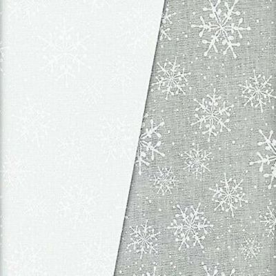 Solitaire Snowflakes Cotton Fabric by Maywood Studio Image 1
