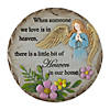 Someone In Heaven, Little Bit Of Heaven In Our Home Memorial Stepping Stone Image 1