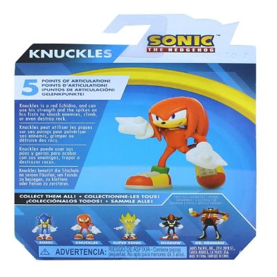 Sonic the Hedgehog 2.5 Inch Action Figure  Modern Knuckles Image 2