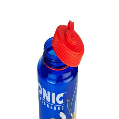 Sonic The Hedgehog 32oz Plastic Water Bottle Image 3