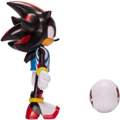 Sonic the Hedgehog 4 Inch Bendable Figure  Rugby Shadow Image 2