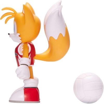 Sonic the Hedgehog 4 Inch Bendable Figure  Volleyball Tails Image 2