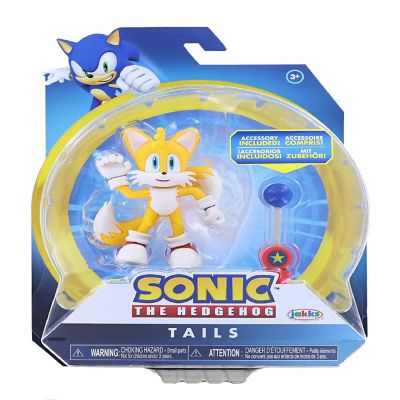 Sonic the Hedgehog 4 Inch Figure  Tails (Modern) with Checkpoint Image 1