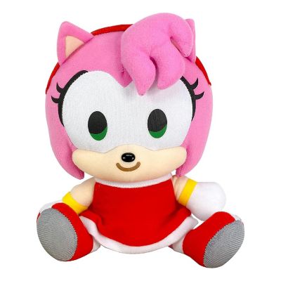 Sonic The Hedgehog 7 Inch Plush  Amy Sitting Image 1