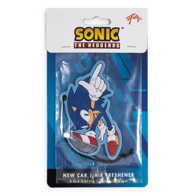 Sonic the Hedgehog Air Freshener  Fresh Cotton Scent Image 1