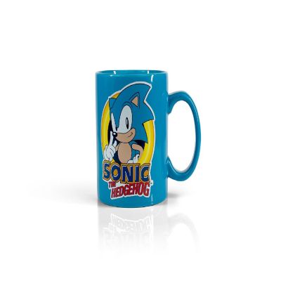 Sonic The Hedgehog Blue 16oz Ceramic Coffee Mug Image 2