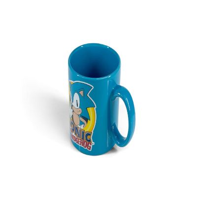 Sonic The Hedgehog Blue 16oz Ceramic Coffee Mug Image 3