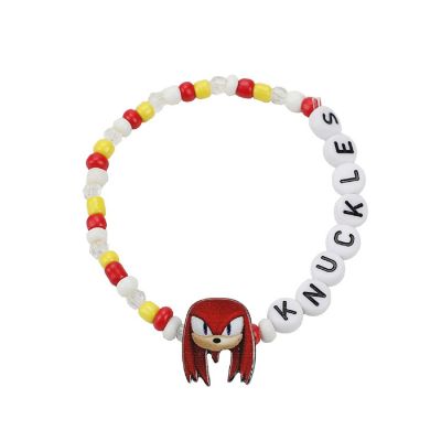 Sonic The Hedgehog Characters 5-Piece Stretchy Beaded Bracelet Set Image 2