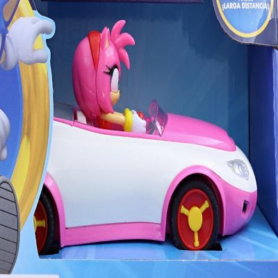 Sonic the Hedgehog Pull Back Racer  Amy Rose Image 2