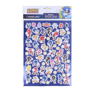 Sonic the Hedgehog Raised Sticker Sheet Image 1