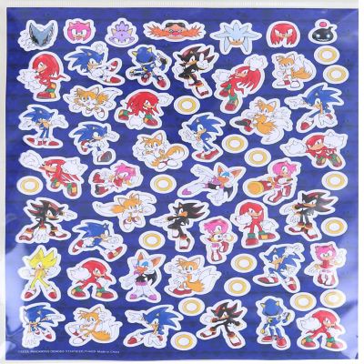 Sonic the Hedgehog Raised Sticker Sheet Image 2
