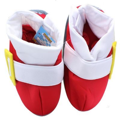 Sonic the Hedgehog Red Running Shoes Plush Cosplay Slippers  One Size Image 2