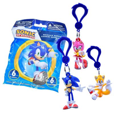 Sonic the Hedgehog Series 3 Mystery Backpack Hanger  One Random Blind Bag Image 1