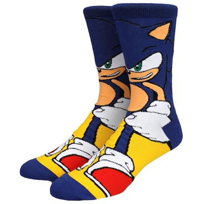 Sonic the Hedgehog Sonic Animigos 360 Socks Image 1