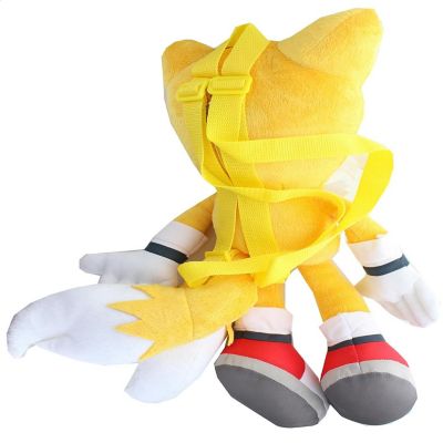 Sonic the Hedgehog Tails 17 Inch Plush Backpack Image 2