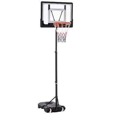 Soozier Portable Basketball Hoop System Stand with 33in Backboard Height Adjustable 5FT 7FT for Youth Indoor Outdoor Use Image 1