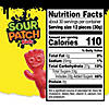 SOUR PATCH KIDS Redberry Soft & Chewy Candy, Just Red (2 Pound Party Size Bag) Image 3