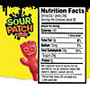 SOUR PATCH KIDS Redberry Soft & Chewy Candy, Just Red (5 Pound Party Size Bag) Image 3