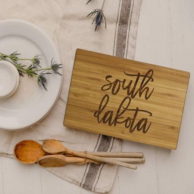 South Dakota Bamboo Board 9.5x6 Image 1