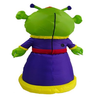 Space Alien Adult Inflatable Costume  One Size Image 2