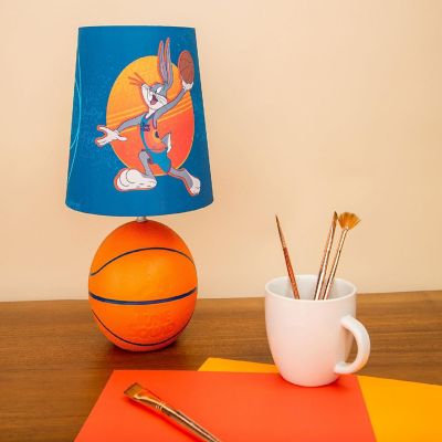 Space Jam 2 Tune Squad Basketball 3D Desk Lamp  14 Inches Tall Image 2