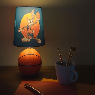 Space Jam 2 Tune Squad Basketball 3D Desk Lamp  14 Inches Tall Image 3