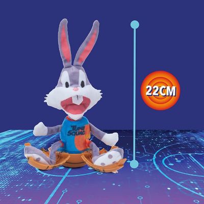 Space Jam A New Legacy: Bugs Bunny Plush Drop 'n Pop Basketball Kids Interactive Toy WOW! Stuff Image 3
