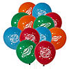 Space Party 11" Latex Balloons - 24 Pc. Image 1