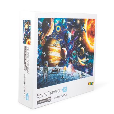 Space Traveler Space Puzzle 1000 Piece Jigsaw Puzzle  Jigsaw Puzzles For Adults Image 1