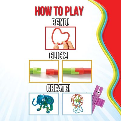 Spaghetteez Ele-Flex - Creative and Connectable Elephant Toy for Children - Flexible, Bendable Construction Set Image 2