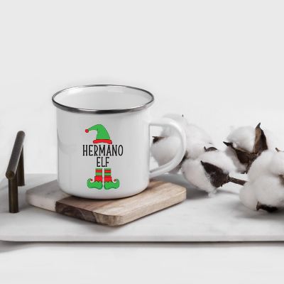 Spanish Elf Hermano Stainless Steel Mug Image 1