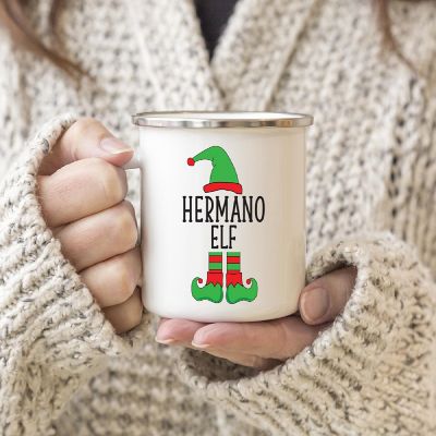 Spanish Elf Hermano Stainless Steel Mug Image 1