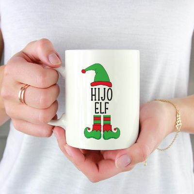 Spanish Family Elf Hijo Ceramic Mug Image 1