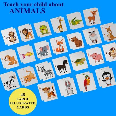 Spark Animal Matching and Memory Card Game Image 1
