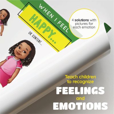 Spark Eight Large Emotion Posters and Feelings Cards Educational Classroom Posters Image 3