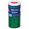 Spectra Glitter, Green, 4 oz. Per Jar, 6 Jars Image 1