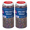 Spectra Glitter, Multicolor, 1 lb. Per Jar, 2 Jars Image 1