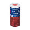 Spectra Glitter, Red, 4 oz. Per Jar, 6 Jars Image 1
