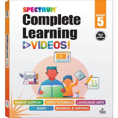 Spectrum Complete Learning + Videos Workbook Image 1