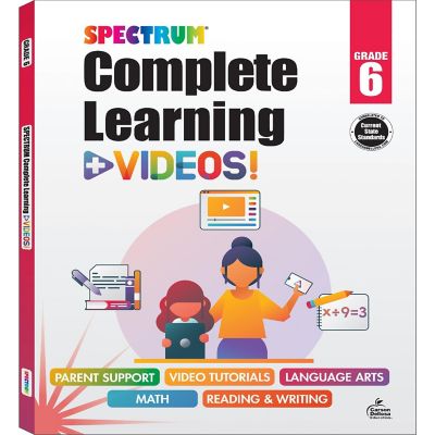Spectrum Complete Learning + Videos Workbook Image 1