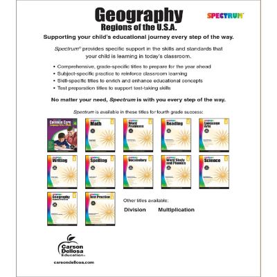 Spectrum Geography, Grade 4 Image 1