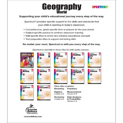 Spectrum Geography, Grade 6 Image 1