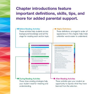 Spectrum Grade 7 Reading Workbook, Reading Comprehension, Middle School Books With Nonfiction and Fiction Passages, Critical Thinking &amp; More Image 3