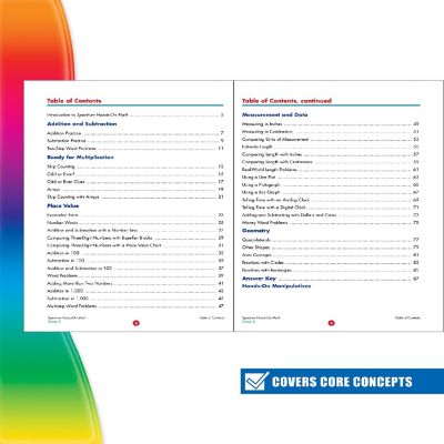 Spectrum Hands-On Math , Grade 2 Image 2