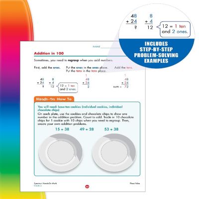 Spectrum Hands-On Math , Grade 2 Image 3