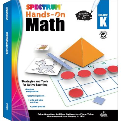 Spectrum Hands-On Math , Grade K Image 1