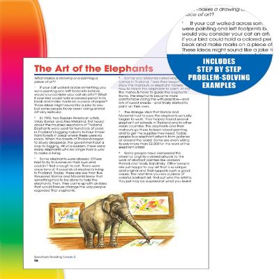 Spectrum Reading Workbook, Grade 5 Image 3